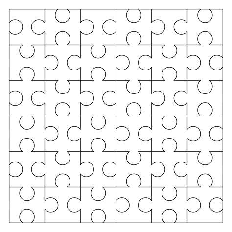 jigsaw piece template